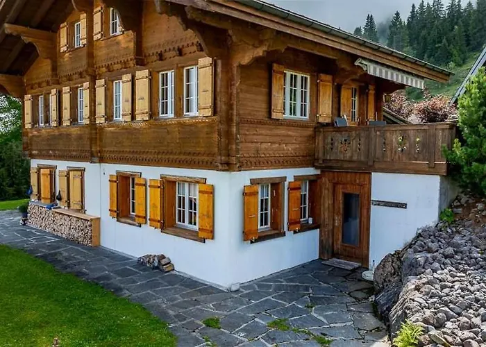 Mountainview Fireplace & Garden Bbq Lejlighed Axalp