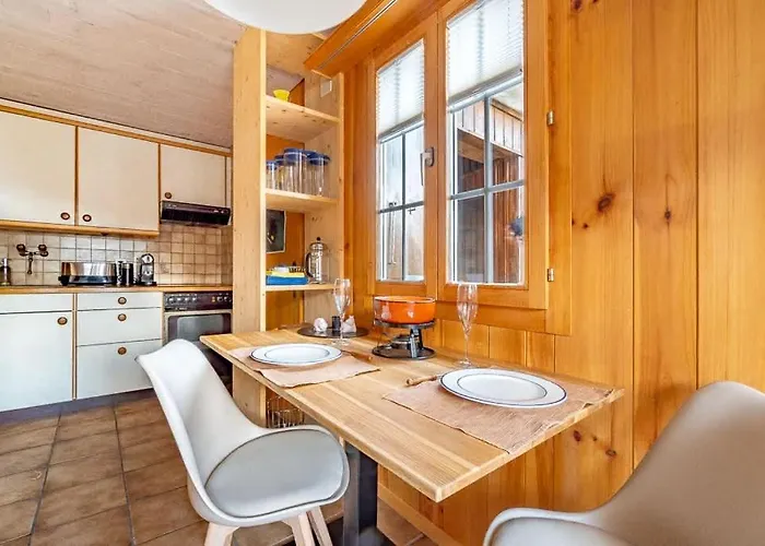 Mountainview Fireplace & Garden Bbq Lejlighed Axalp